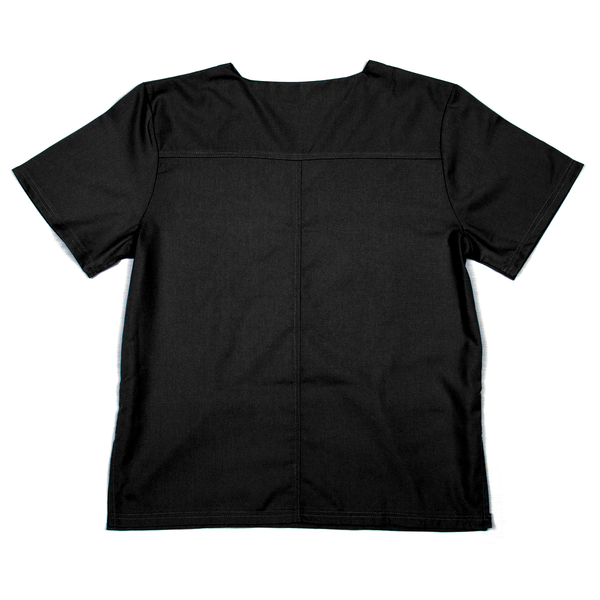Stretch Range:  Men’s Scrub Top - Black