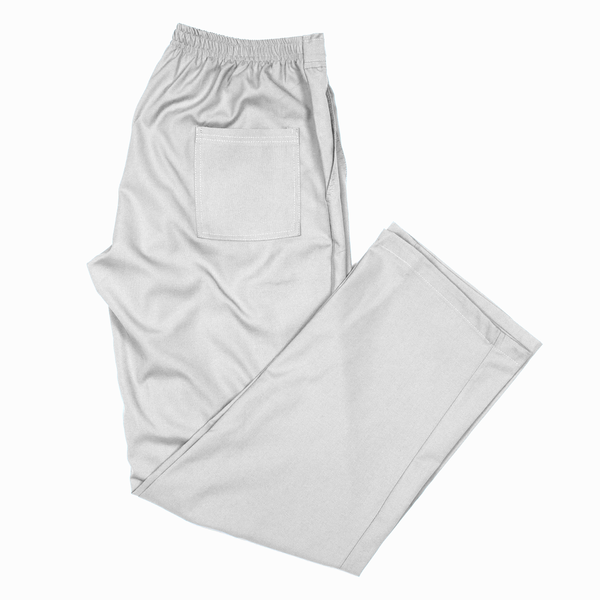 Straight cut Pants Poplin - Medium White