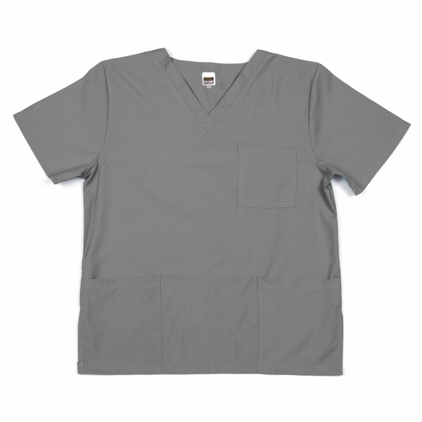 Unisex Scrub Top Tetrex - XXL Grey