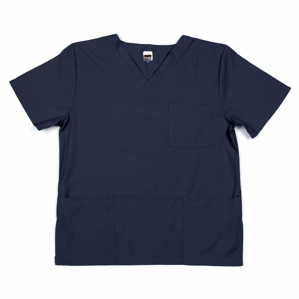 Unisex Scrub Top Tetrex - XL Navy