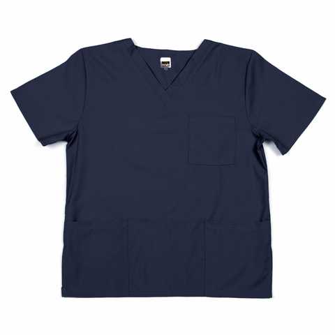 Unisex Scrub Top Tetrex - Medium Navy