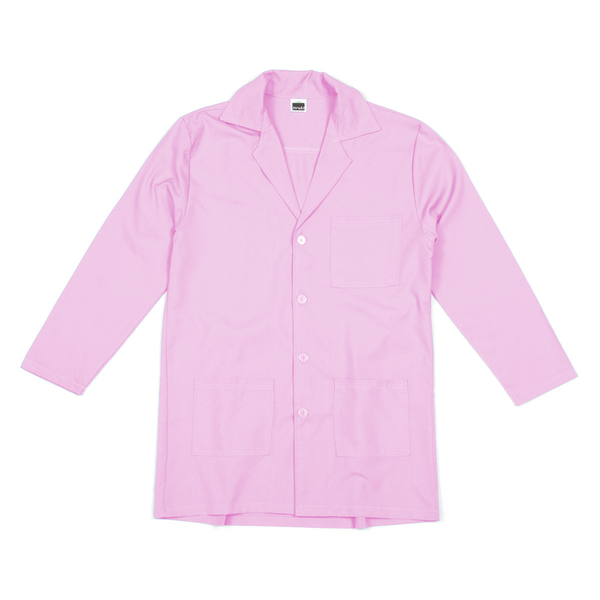 Unisex Doctors Jacket Poplin Long Sleeves - XL Pink