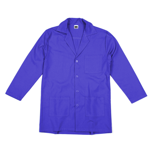 Unisex Doctors Jacket Tetrex Long Sleeves - Large Royal Blue