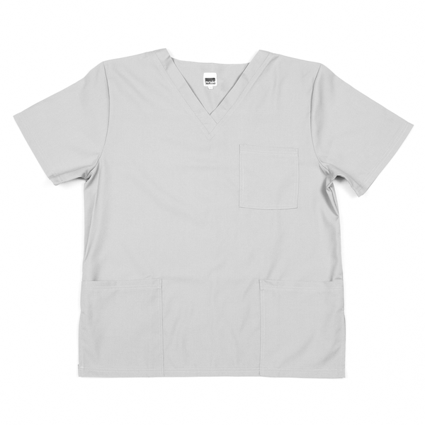 Stretch Range:  Men’s Scrub Top - White