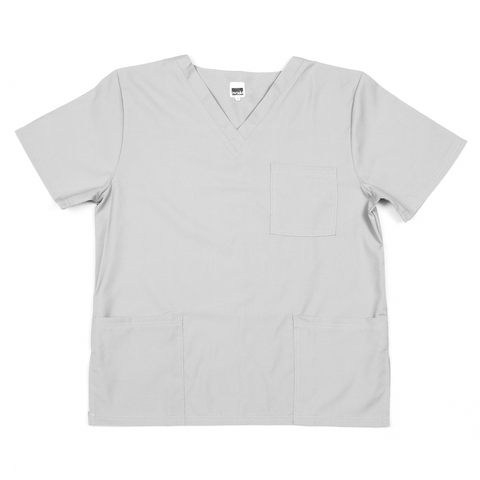 Stretch Range:  Men’s Scrub Top - White
