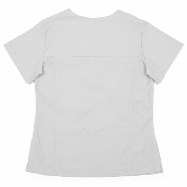 Stretch Range: Women's Scrub Top - White