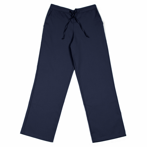 Slimmer fit Pants Poplin - Small Navy