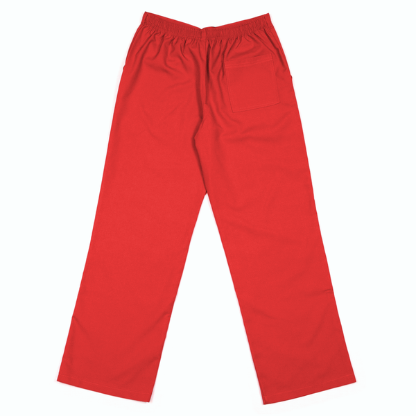 Slimmer fit Pants Poplin - XS Red