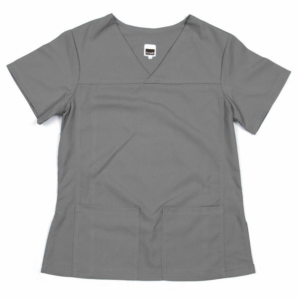 Women's Scrub Top Tetrix - XL Grey