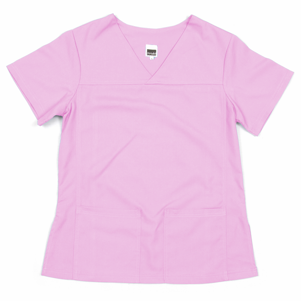 Women's Scrub Top Poplin - XXL  Pink
