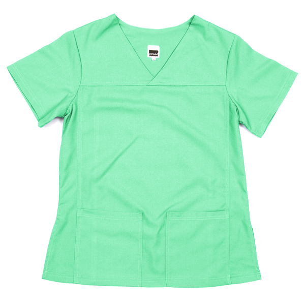 Women's Scrub Top Poplin - XS Mint Green