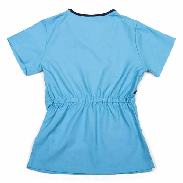 Scrub Flatter top back